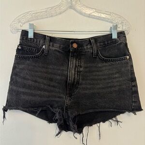 BDG 27 Girlfriend High Rise Denim Shorts